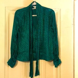 Topshop Polka Dot Blouse NEW